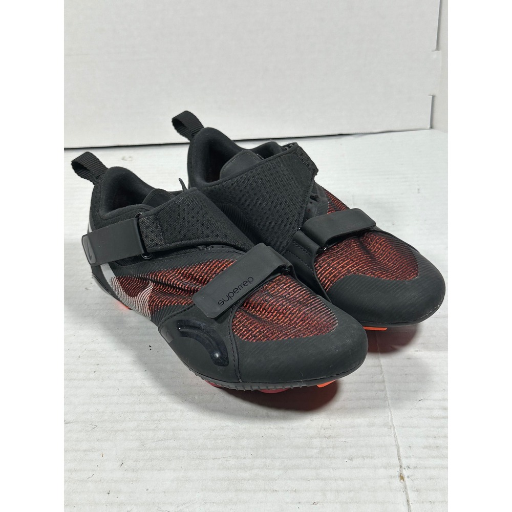Nike SuperRep Cycle Black Chili Red Indoor Cycling Shoes CW2191-008 Mens Size 7